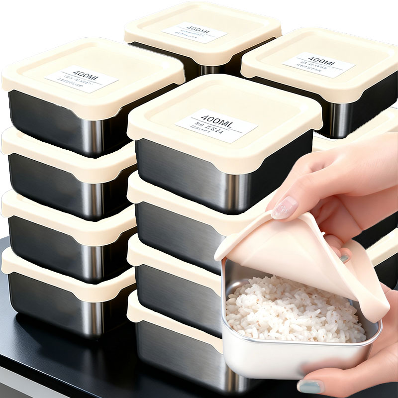 Meal Prep Healthy - 400ml 304 Stainless Steel Lunch Box