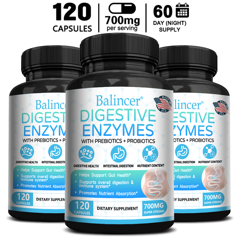Meal Prep Co - Digestive Enzyme with Prebiotic + Probiotic