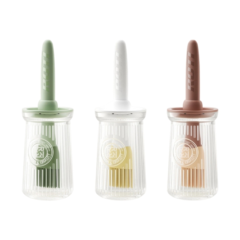 Meal Prep Healthy - Durable Silicone Basting Bottle Brush Set