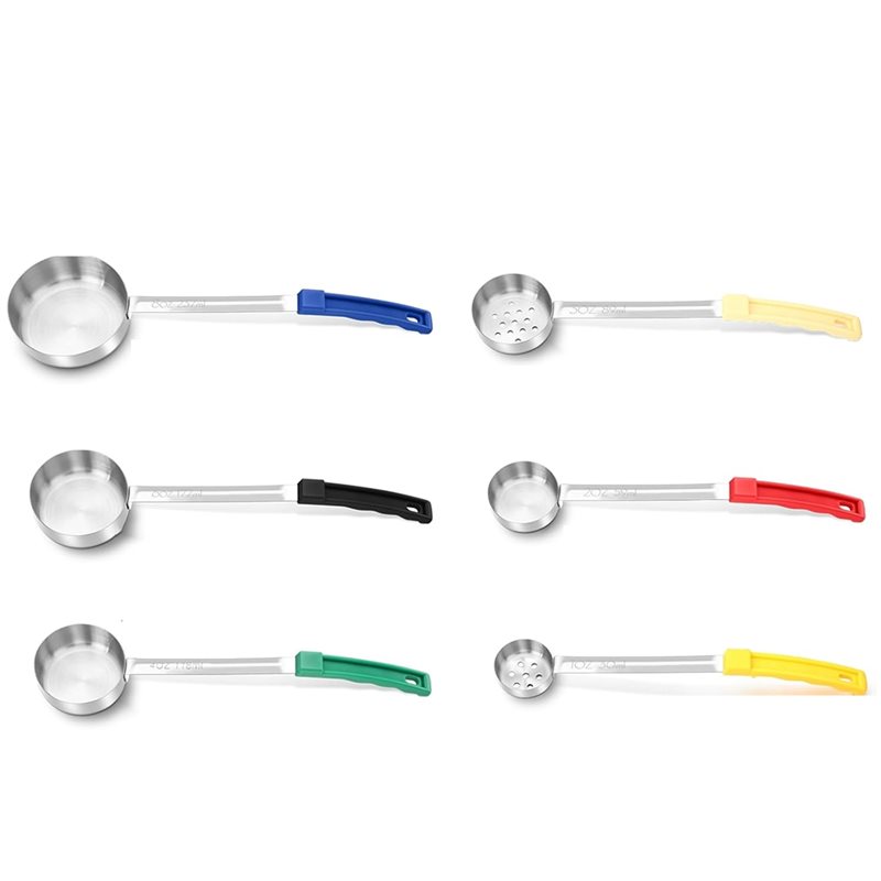 Meal Prep For Weight Loss - AB34-Portion Control Serving Spoons Set 6