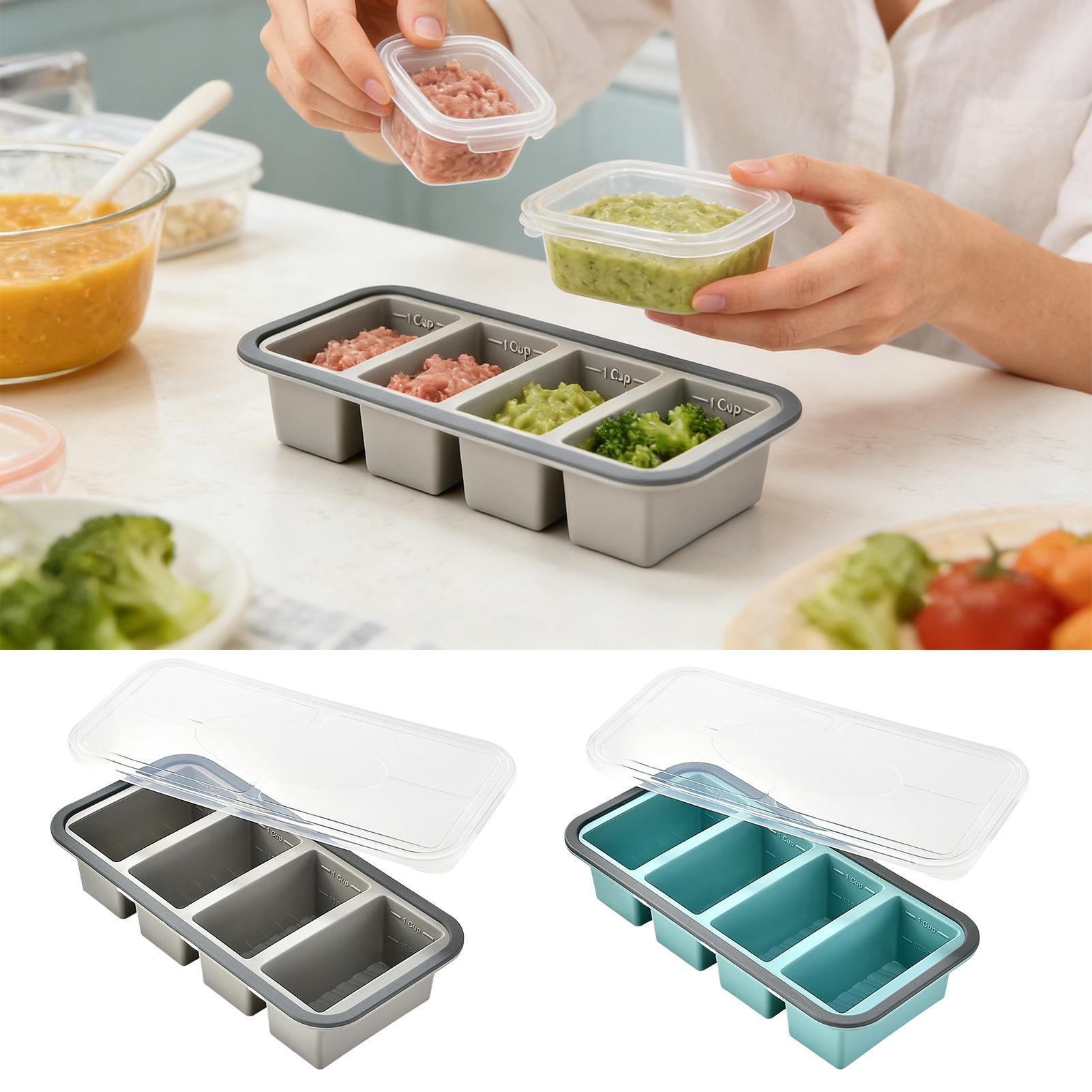 Silicone Freezer Molds Reusabl - Meal Prep Rice 评论和价格
