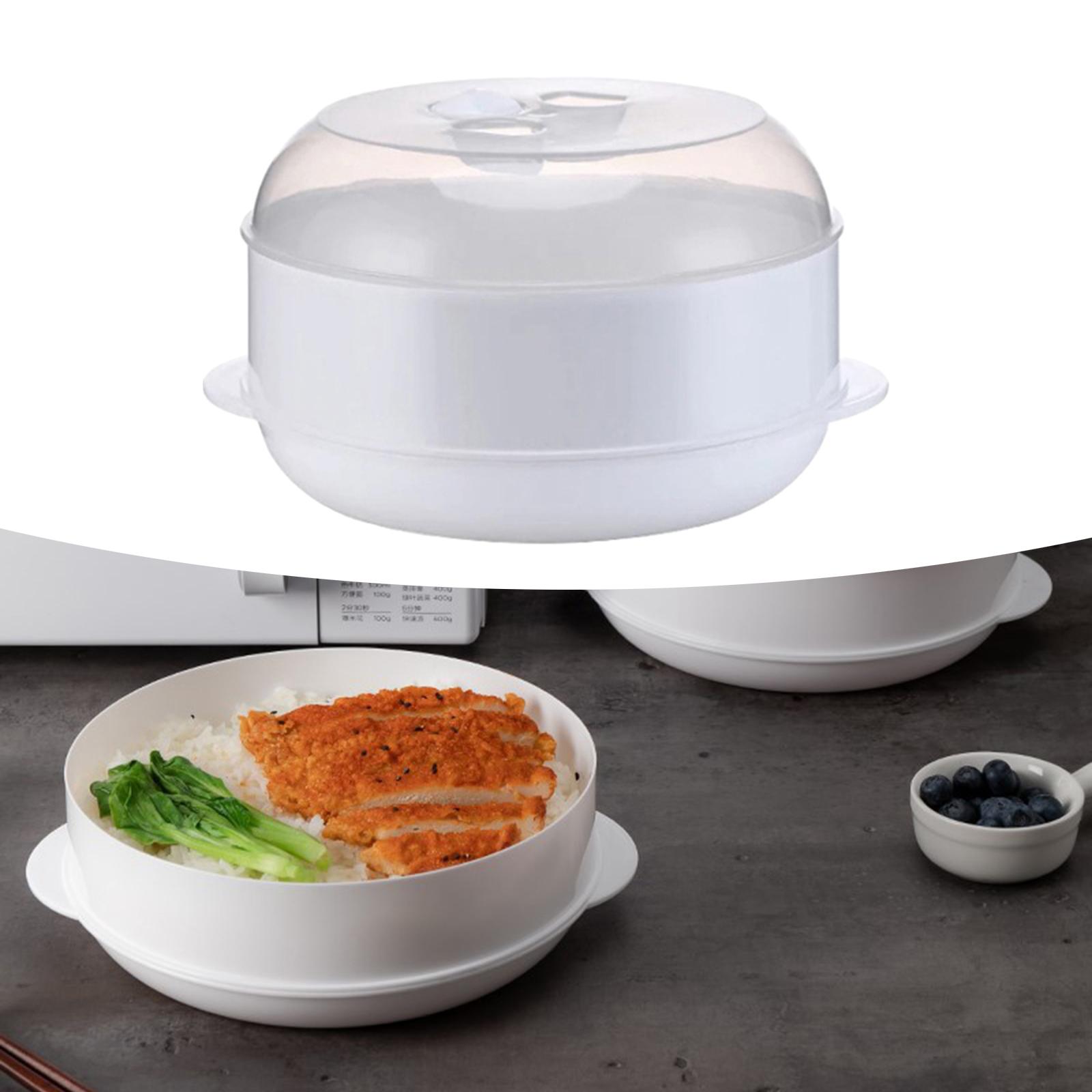 Stackable Microwave Food Steam - Meal Prep Healthy 评论和价格