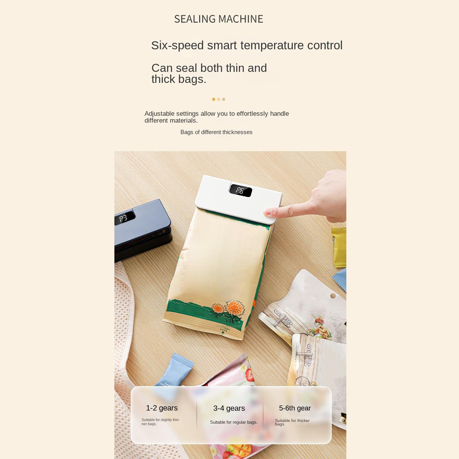 Mini Bag Resealer LED Display  - Meal Prep Freezer 评论和价格