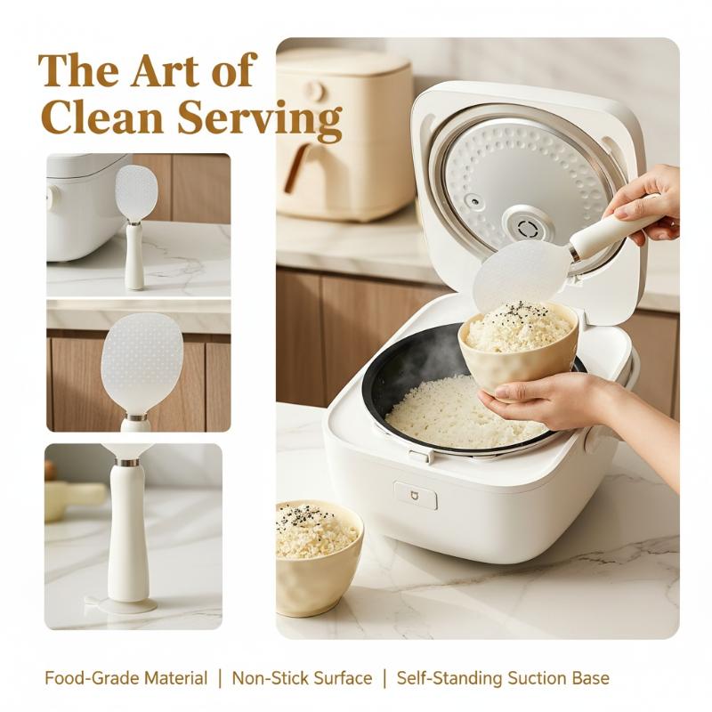 Magnetic Rice Paddle With Suct - Meal Prep Rice 评论和价格