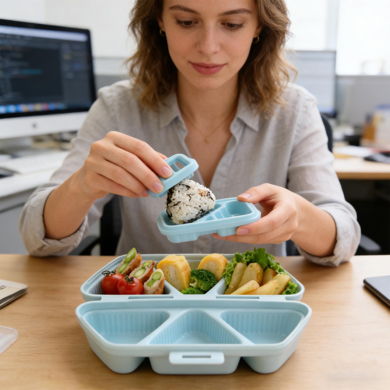 Rice Ball Mold 6-Cavity Japane - Meal Prep Rice 评论和价格