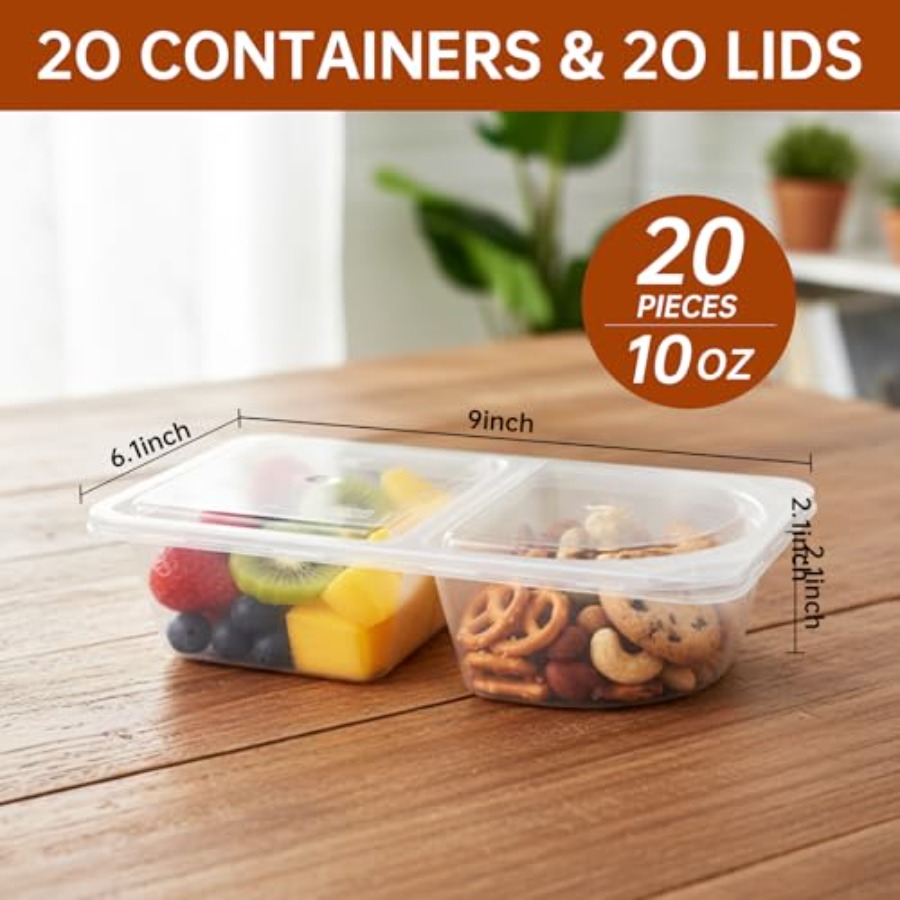 Reusable Snack Containers with - Meal Prep Co 评论和价格