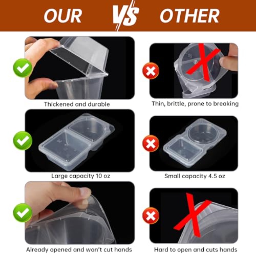 Reusable Snack Containers with - Meal Prep Co 评论和价格