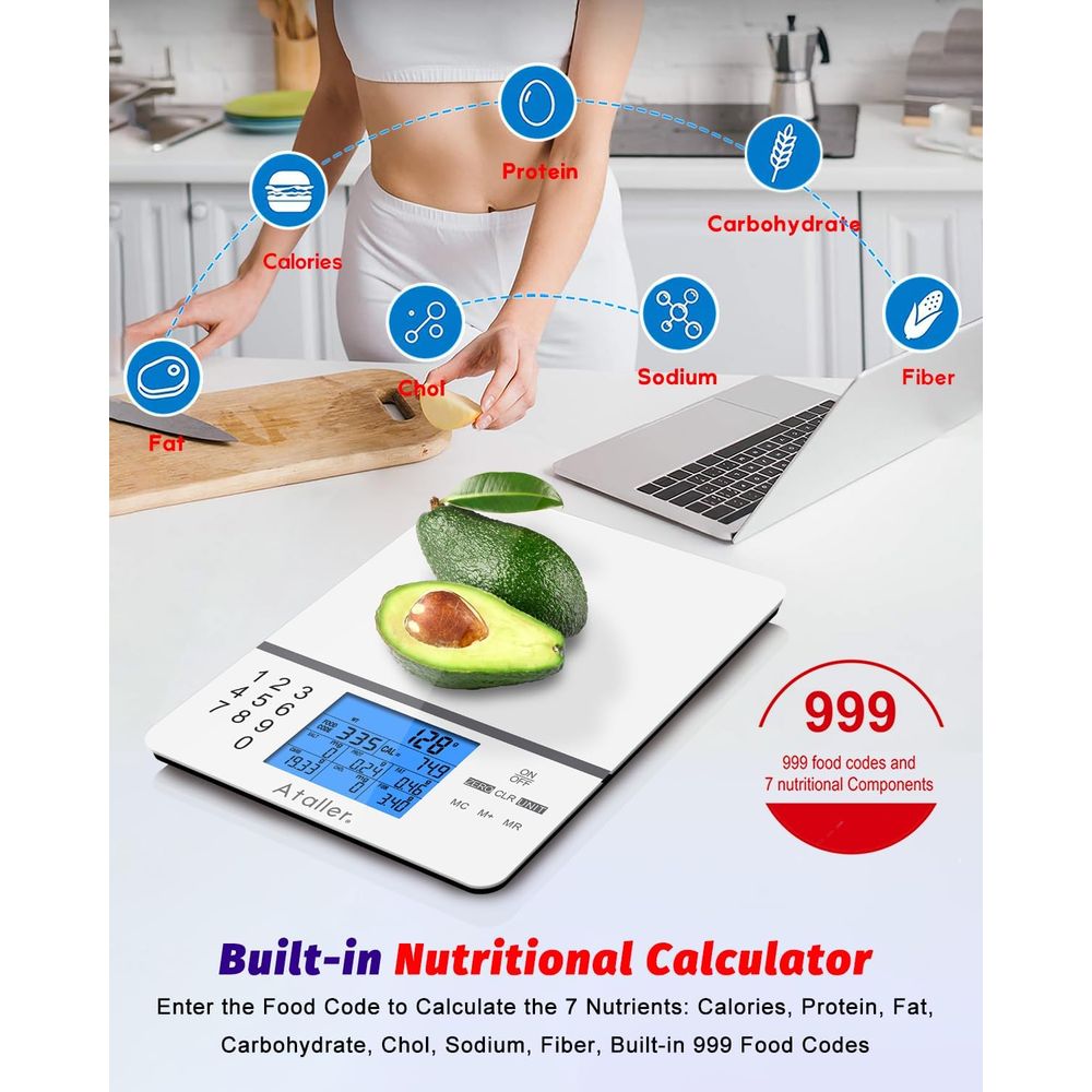 Nutritional Calculator Digital - Meal Prep For Weight Loss 评论和价格