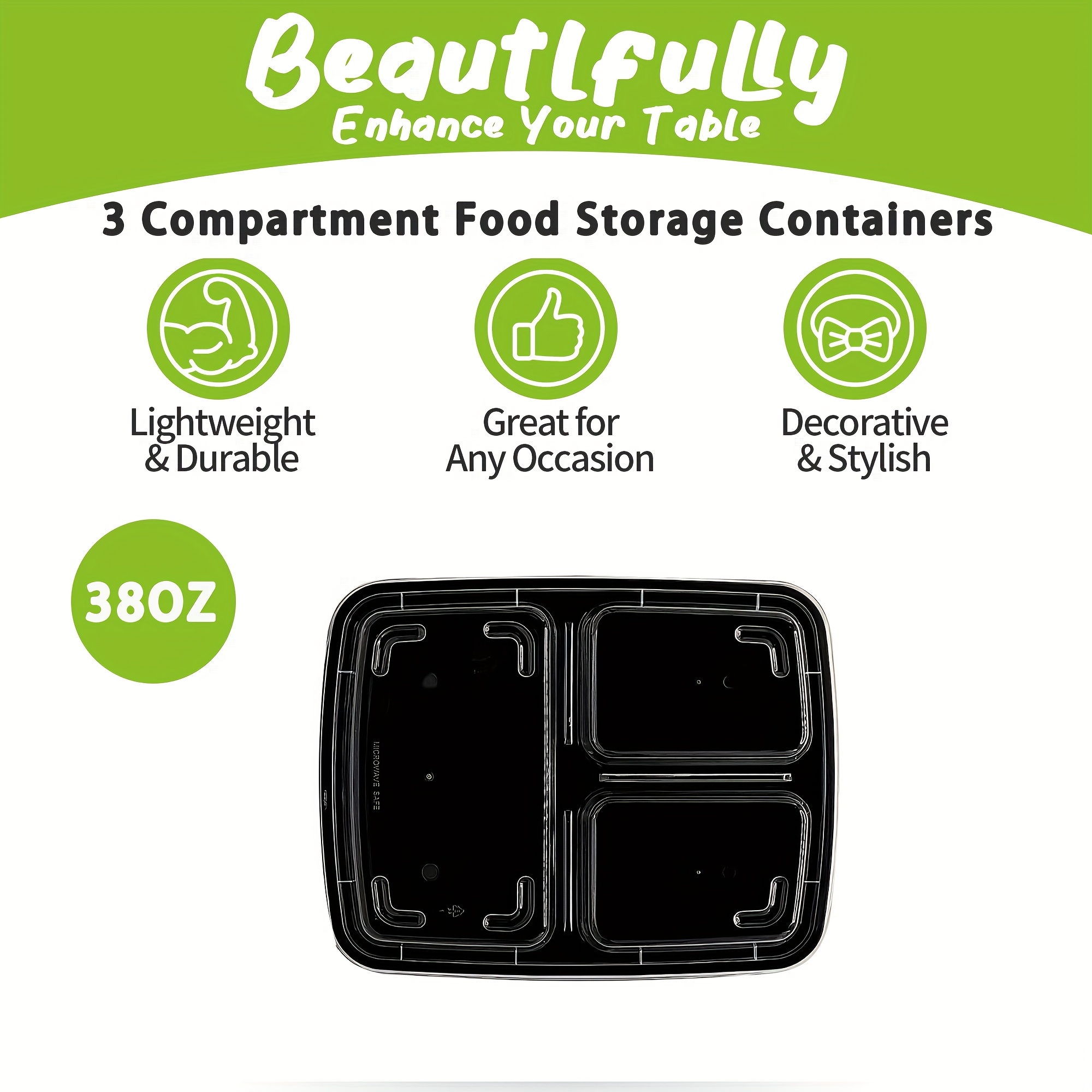300pcs Meal Prep Containers 15 - Meal Prep Box 评论和价格