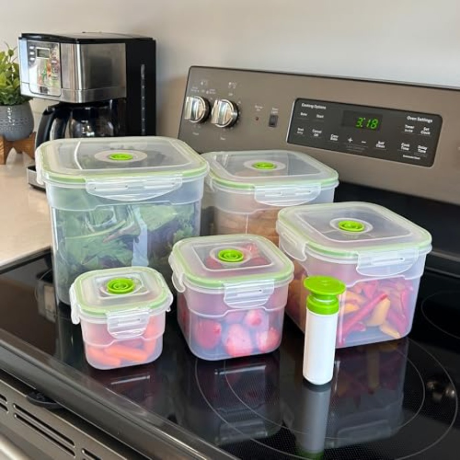 Vacuum Seal Food Storage Conta - Meal Prep Co 评论和价格