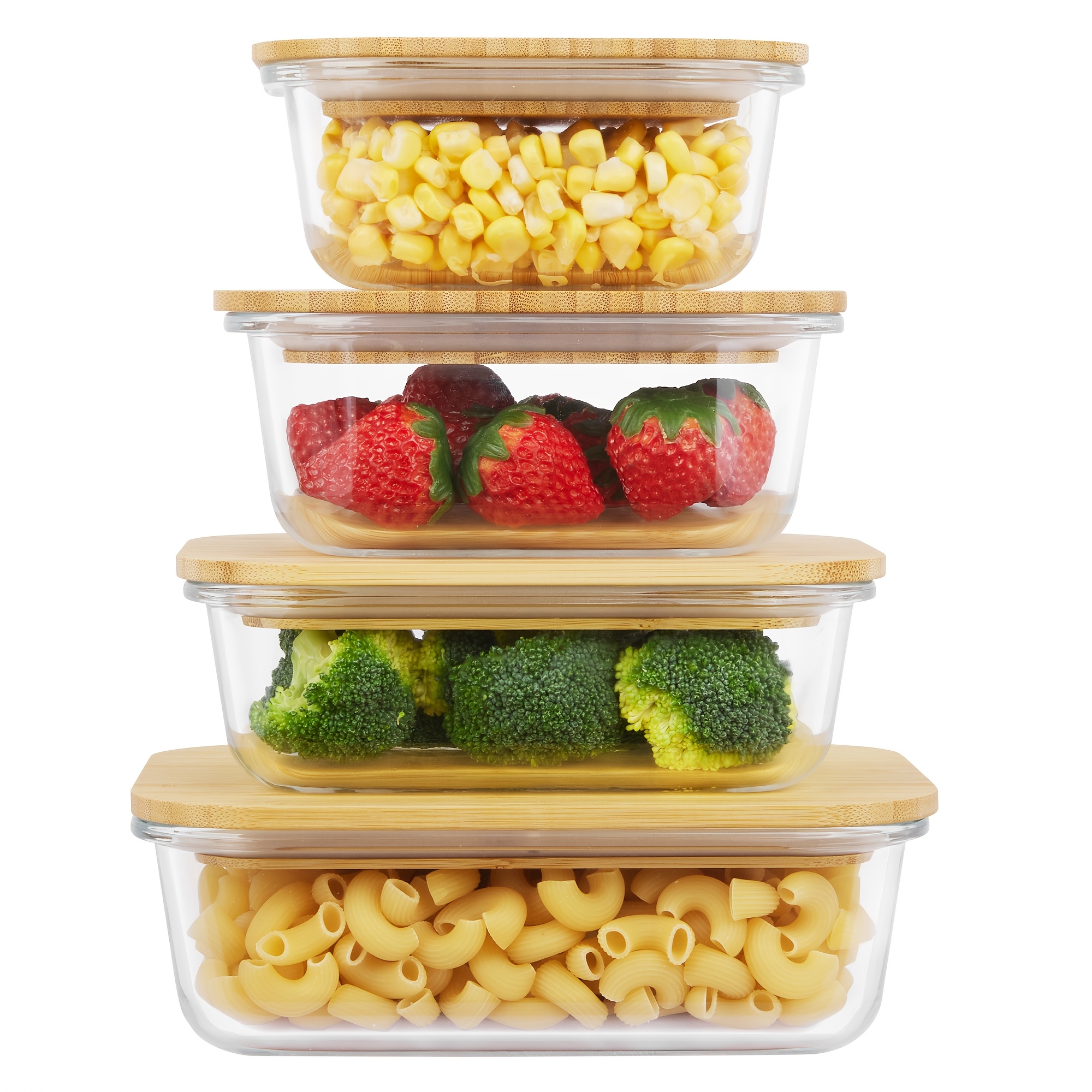 8pcs(4pcs Containers And 4pcs  - Meal Prep Freezer 评论和价格
