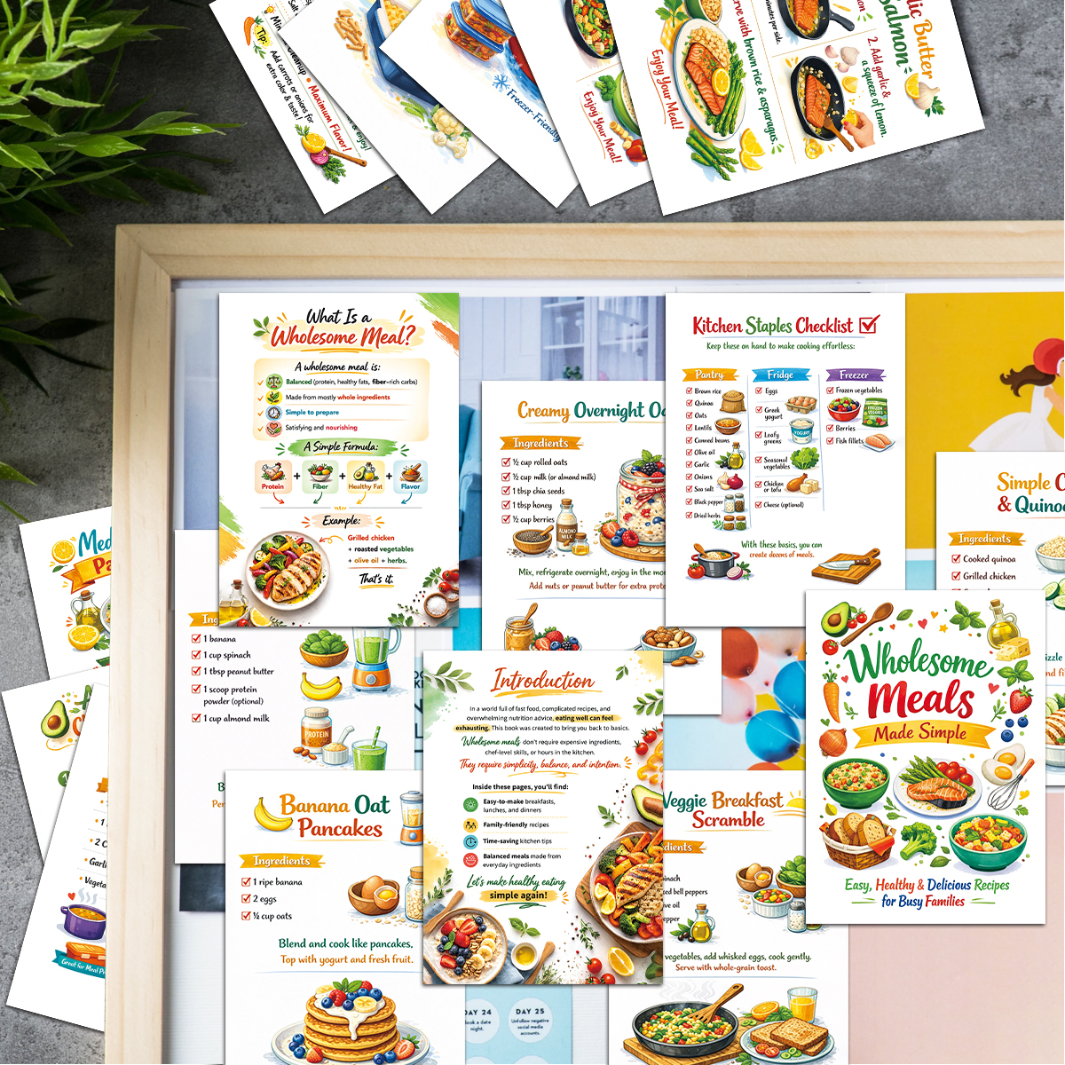 30pcs Wholesome Meals Recipe C - Meal Prep Healthy 评论和价格