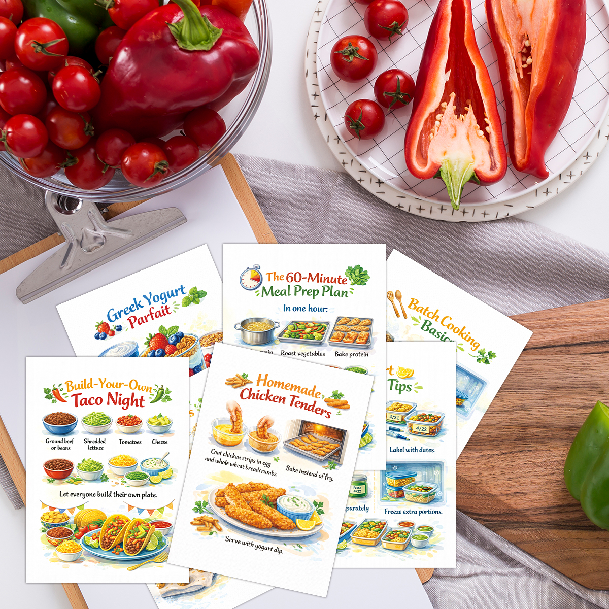 30pcs Wholesome Meals Recipe C - Meal Prep Healthy 评论和价格