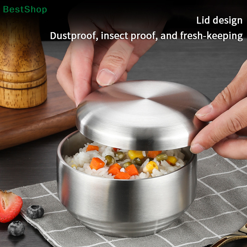 ♥Stainless Steel Korean Style  - Meal Prep Rice 评论和价格