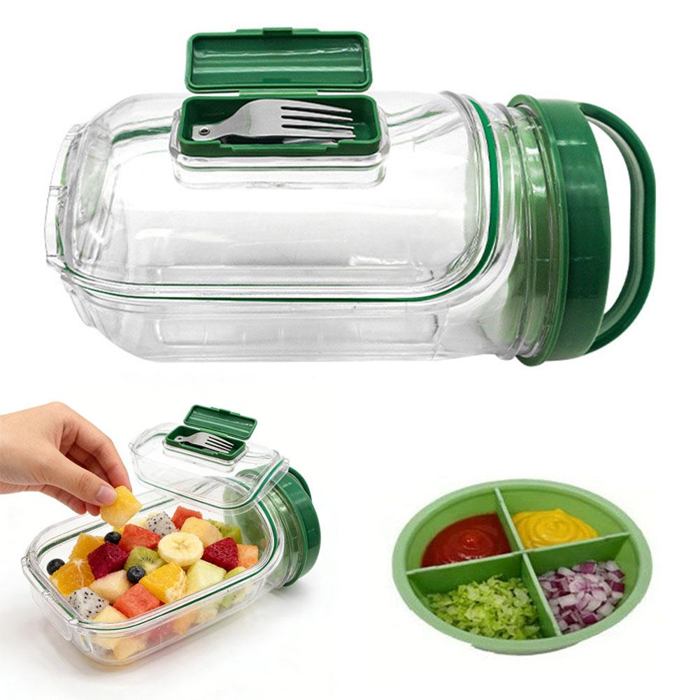 Portable Salad Cup with Sauce  - Meal Prep Box 评论和价格