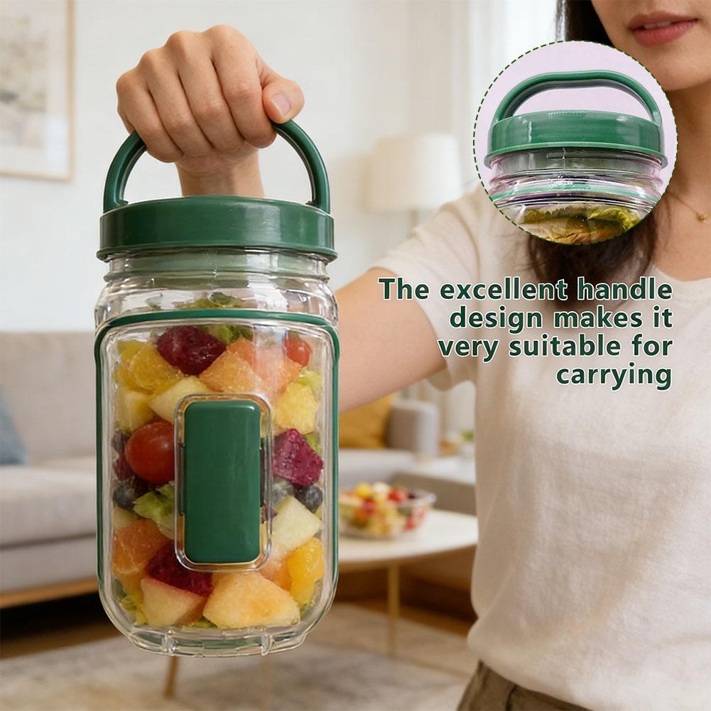 Portable Salad Cup with Sauce  - Meal Prep Box 评论和价格