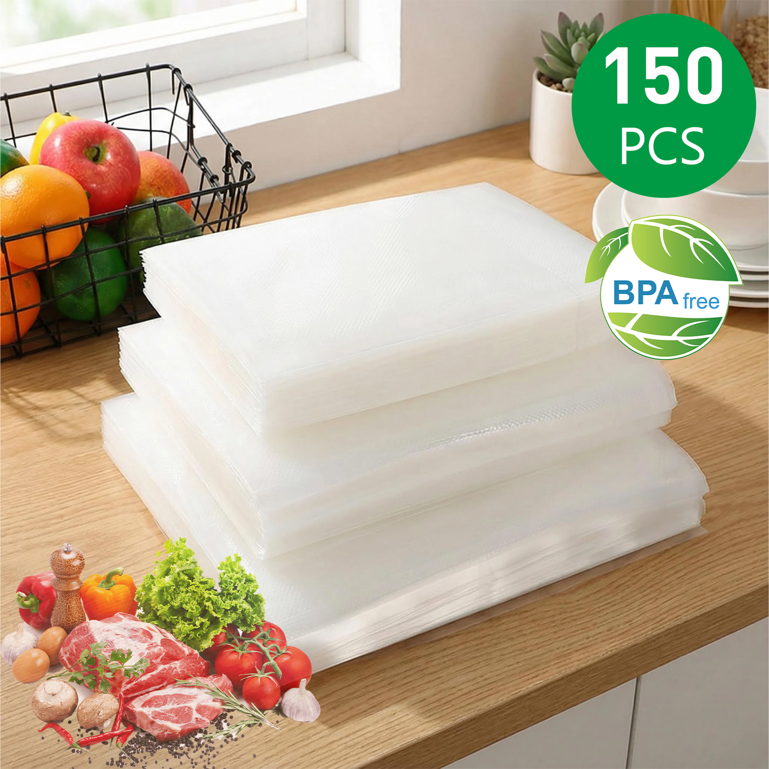 Vacuum Sealer Bags for Food, 1 - Meal Prep Co 评论和价格