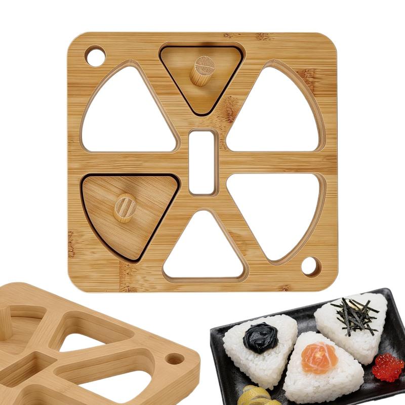 5/6 Holes Riceball Mold Classi - Meal Prep Rice 评论和价格