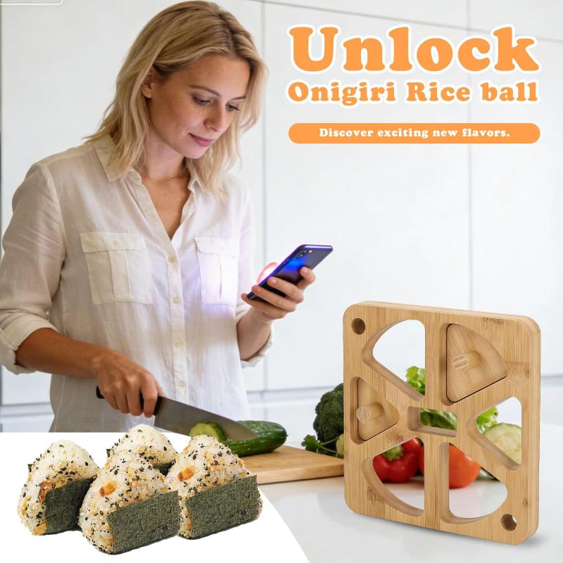 5/6 Holes Riceball Mold Classi - Meal Prep Rice 评论和价格
