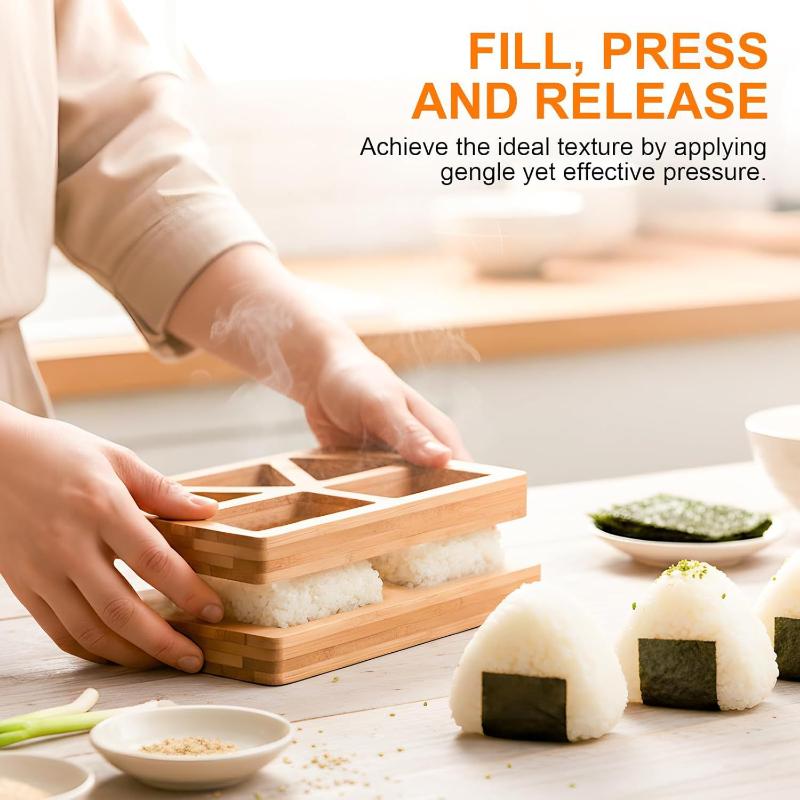 5/6 Holes Riceball Mold Classi - Meal Prep Rice 评论和价格
