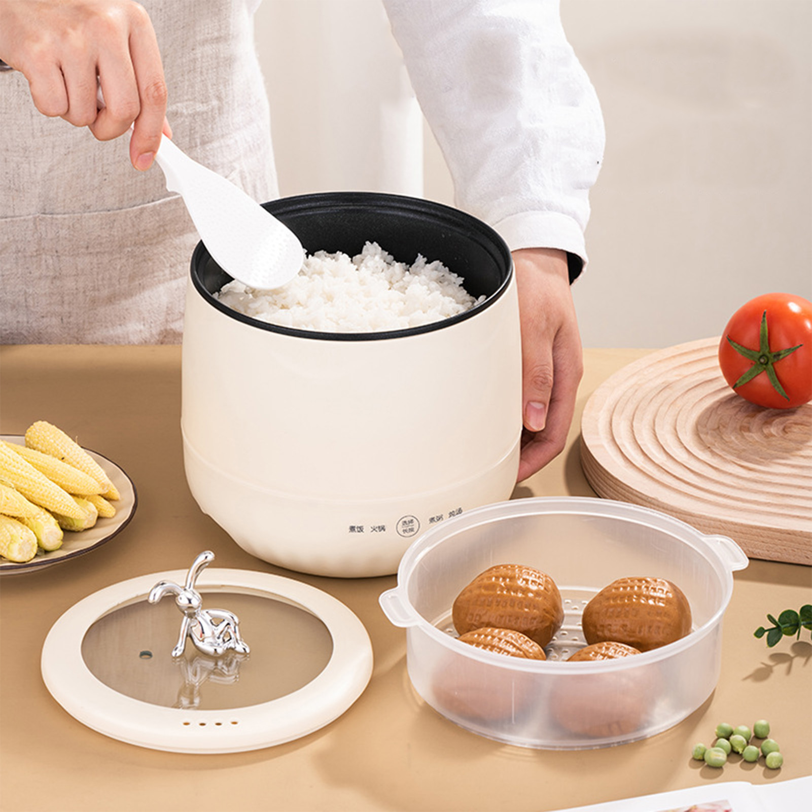 Smart Electric Mini Rice Cooke - Meal Prep Healthy 评论和价格