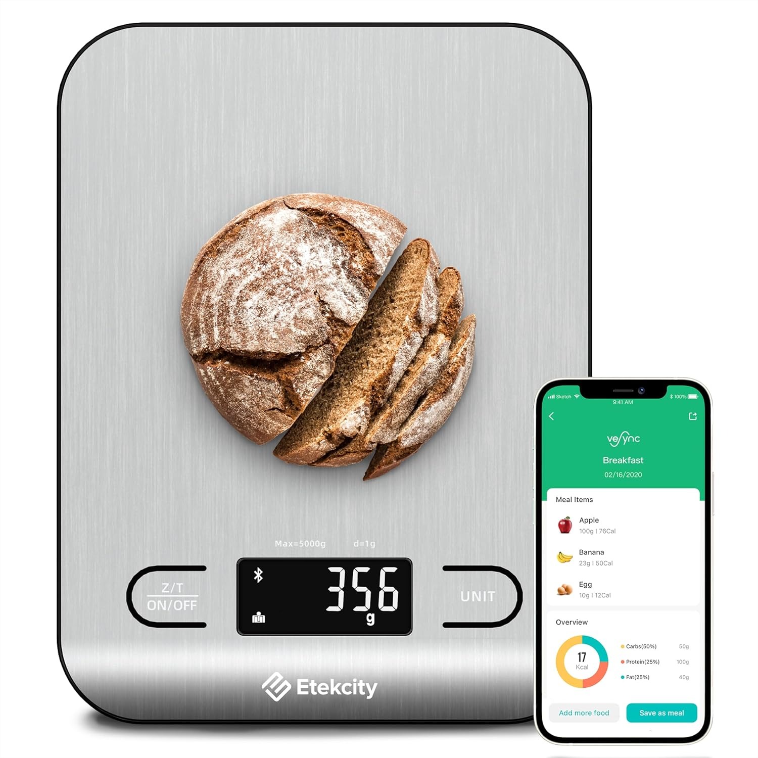 Food Nutrition Kitchen Scale D - Meal Prep For Weight Loss 评论和价格