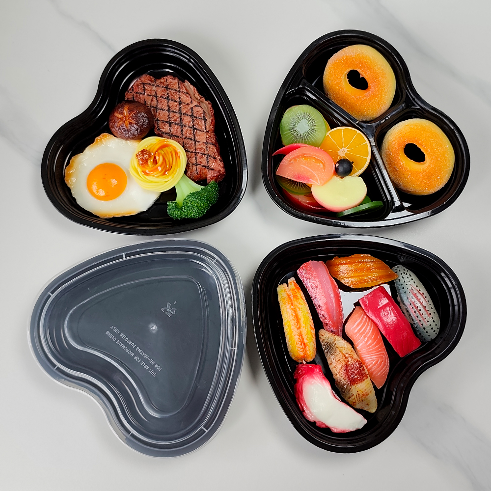 20 Pieces, Heart-Shaped Meal P - Meal Preparation 评论和价格