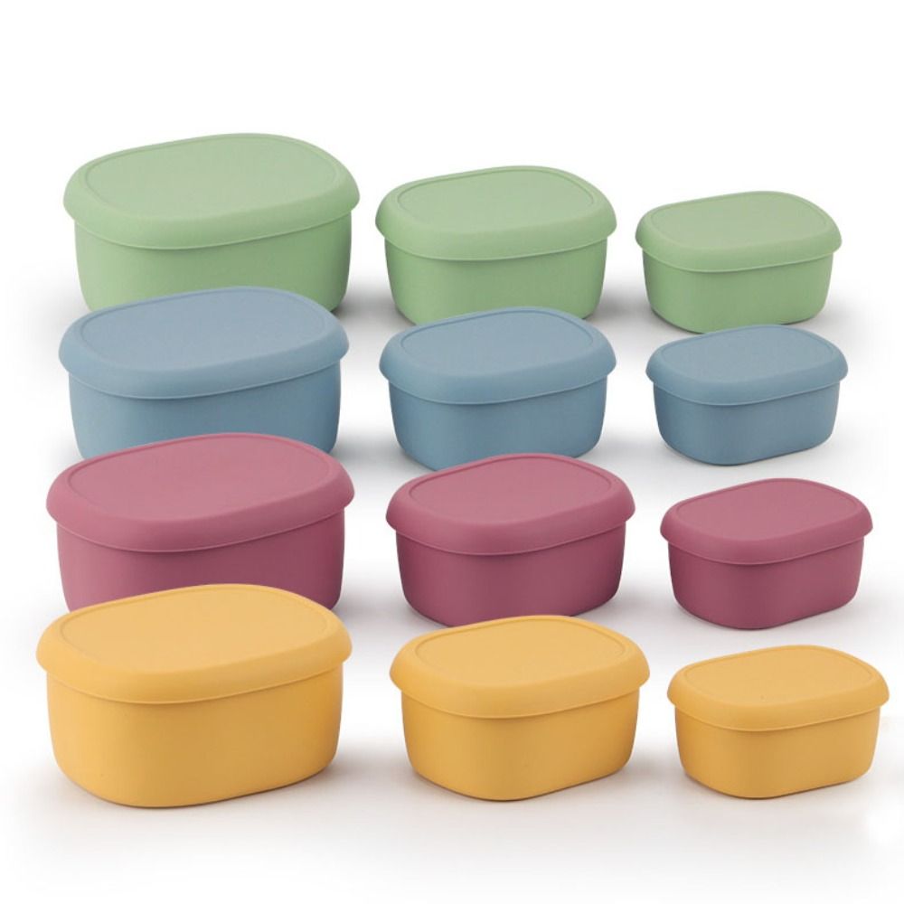 Reusable With Lid Silicone Lun - Meal Prep Box 评论和价格