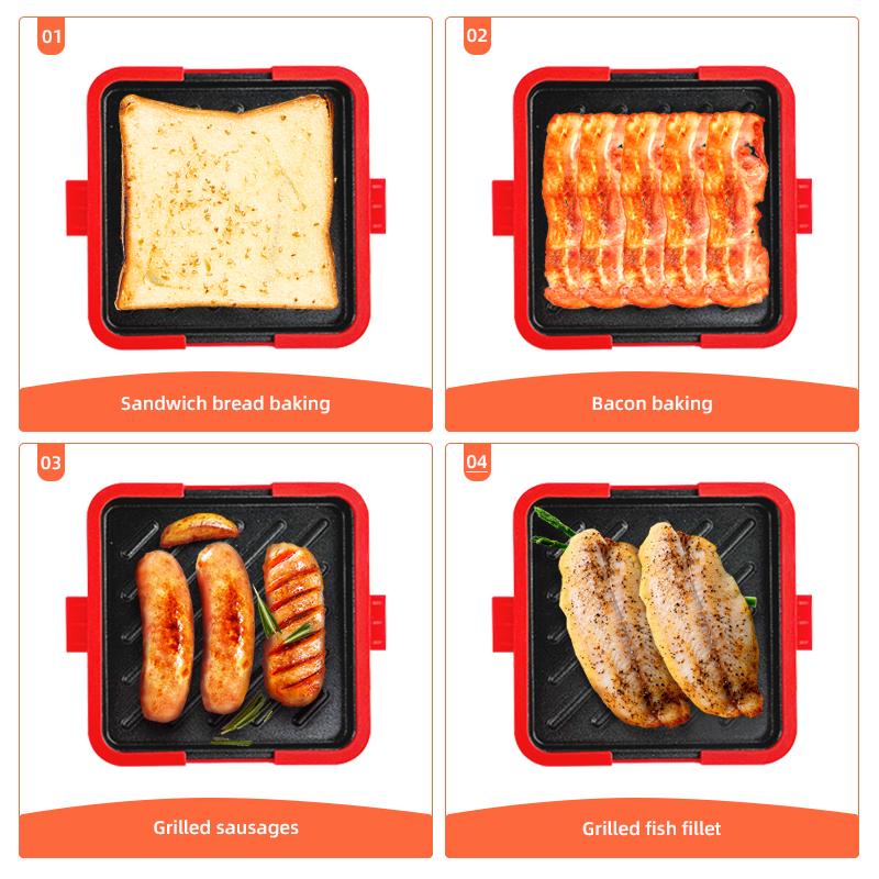 Microwave Baking Tray Cooking  - Meal Preparation 评论和价格