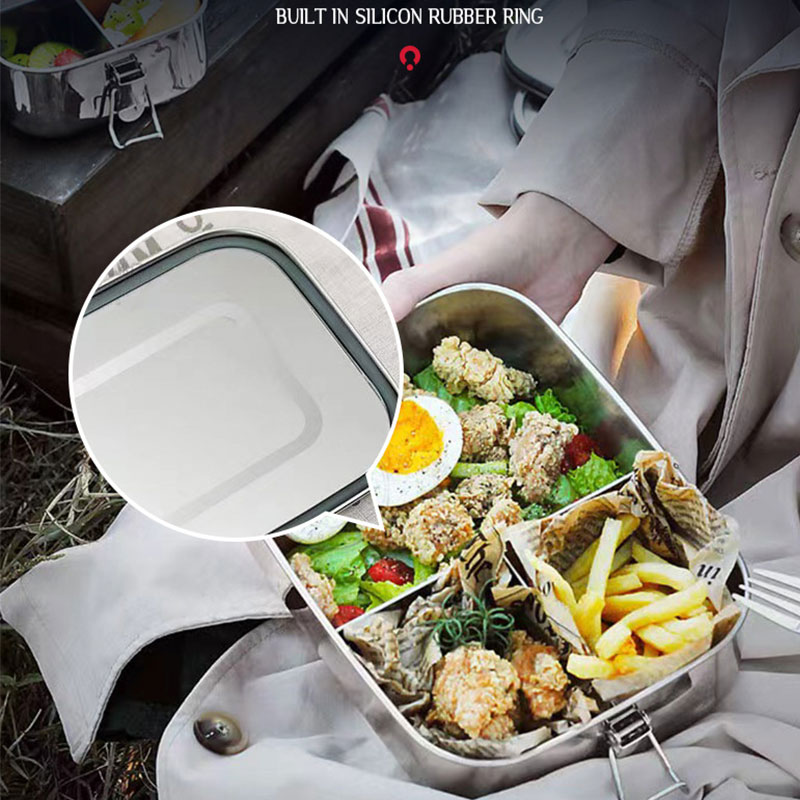 304 Stainless Steel Square Lun - Meal Prep Box 评论和价格