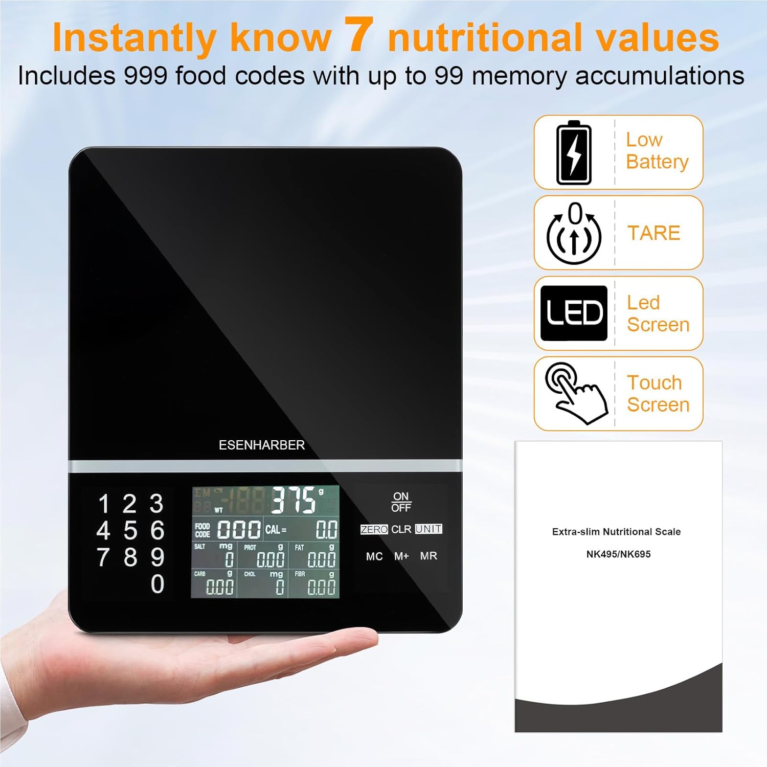 Smart Food Scale with Nutritio - Meal Prep For Weight Loss 评论和价格