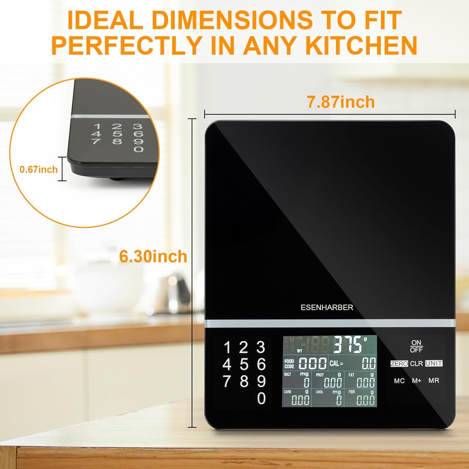 Smart Food Scale with Nutritio - Meal Prep For Weight Loss 评论和价格