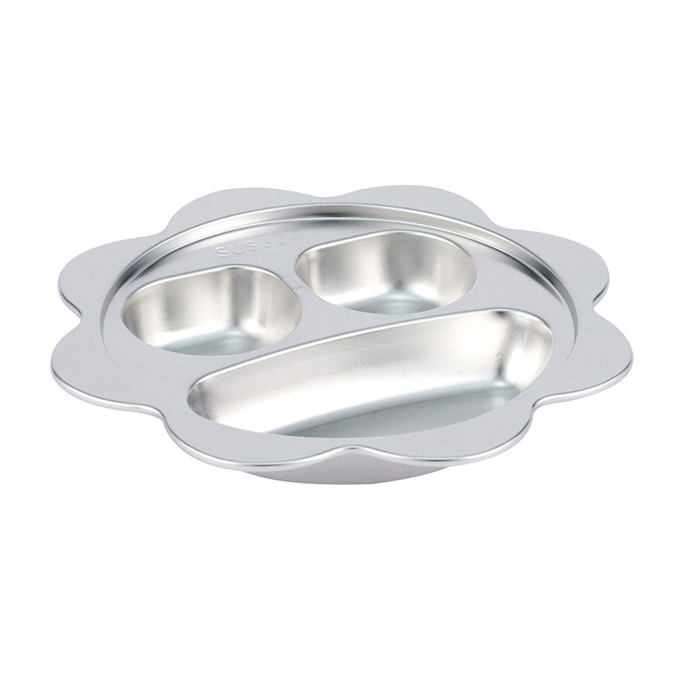 Stainless Steel Divided Plate  - Meal Prep Healthy 评论和价格