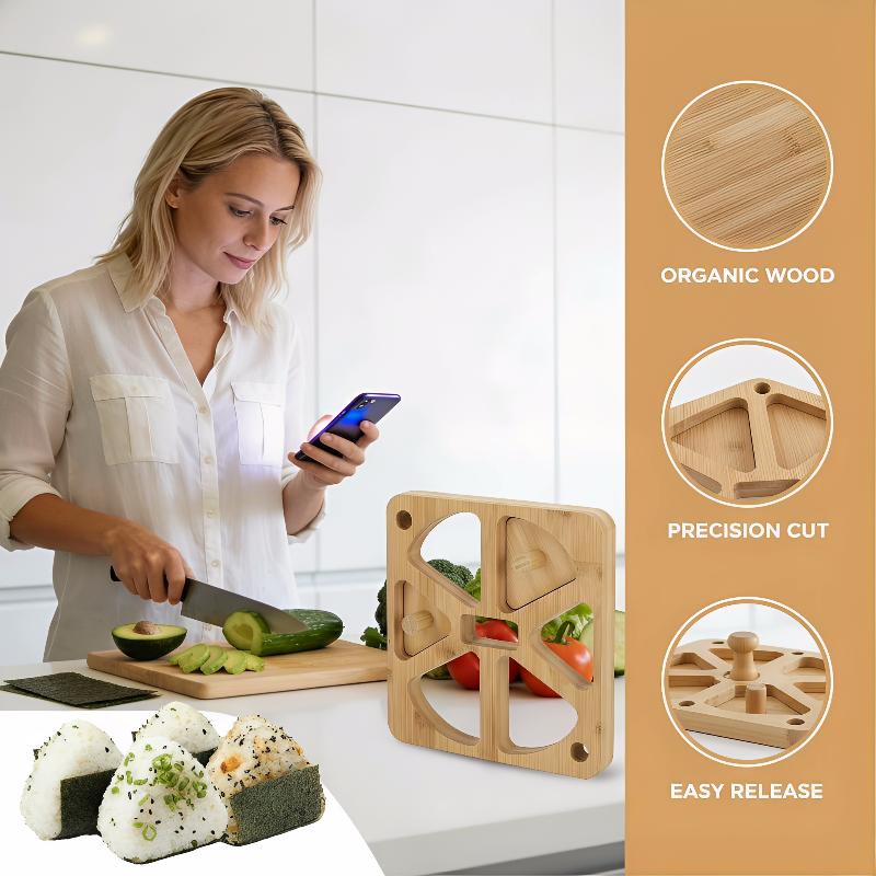 5/6 Holes Riceball Mold Classi - Meal Prep Rice 评论和价格