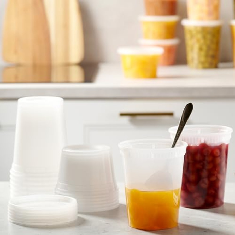 48 Pack Plastic Deli Container - Meal Prep Co 评论和价格