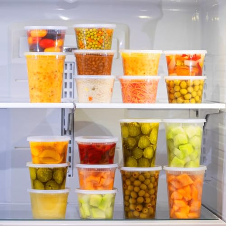 48 Pack Plastic Deli Container - Meal Prep Co 评论和价格