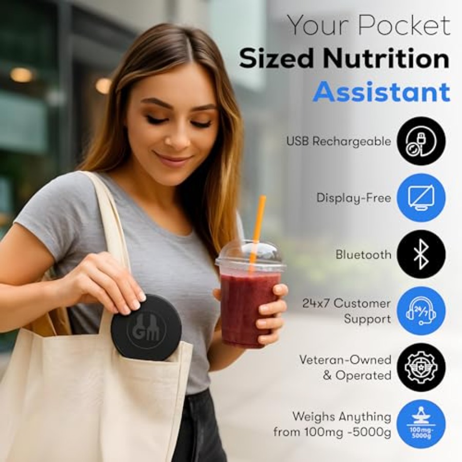 Portable Food Scale with Nutri - Meal Prep For Weight Loss 评论和价格