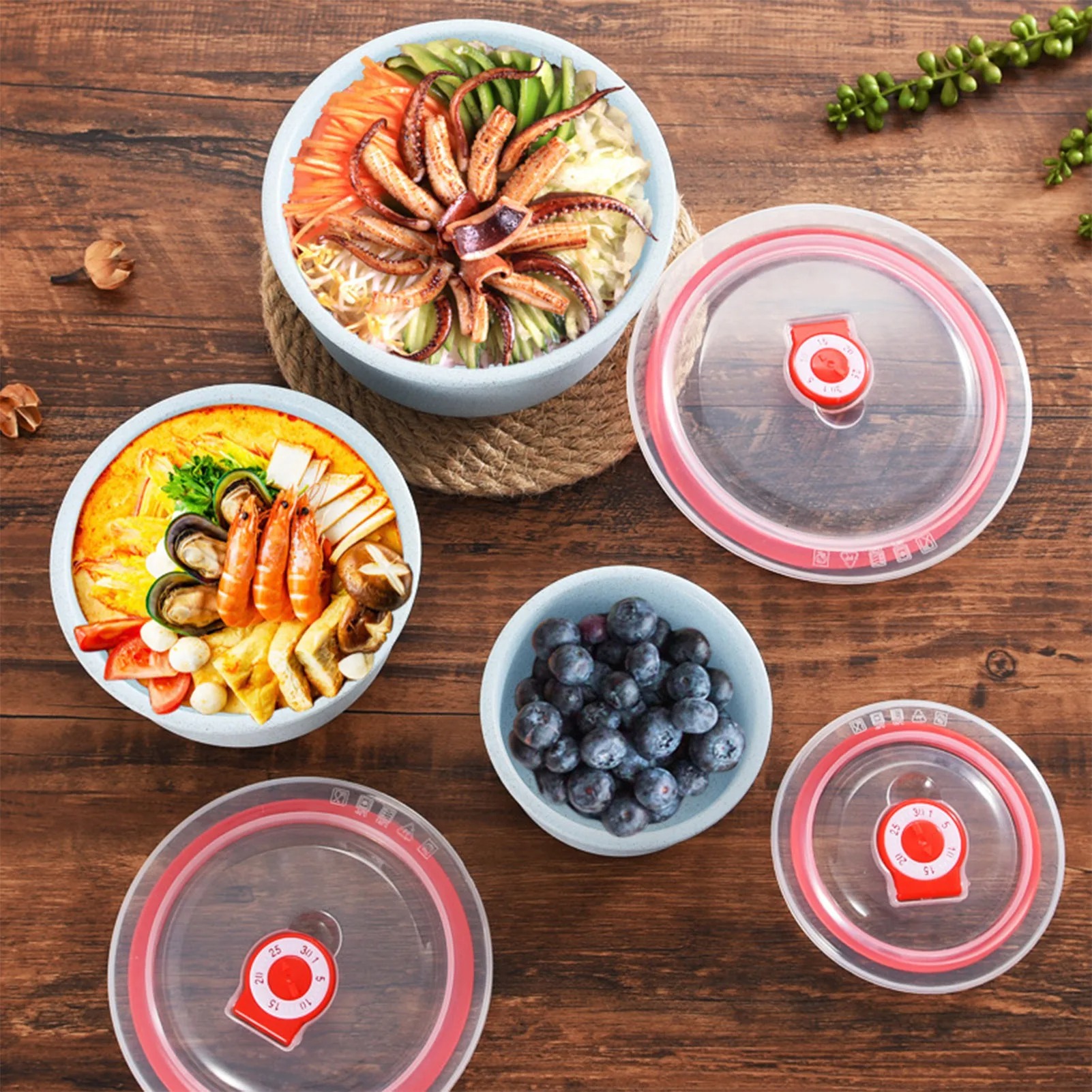 3 food storage containers, lun - Meal Preparation 评论和价格