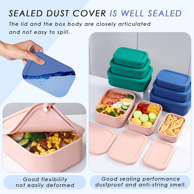 Leak-Resistant Bento Lunch Box - Meal Prep Box 评论和价格