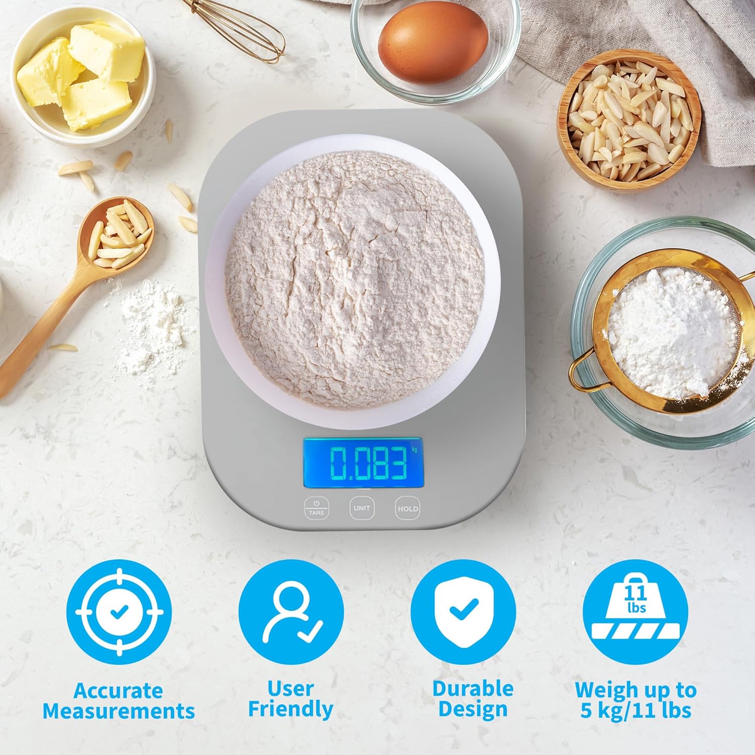 Digital Kitchen Scale for Cook - Meal Prep For Weight Loss 评论和价格