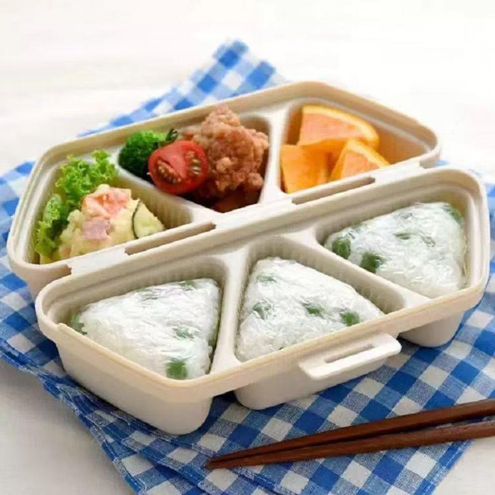 6-Cavity Triangle Onigiri Mold - Meal Prep Rice 评论和价格