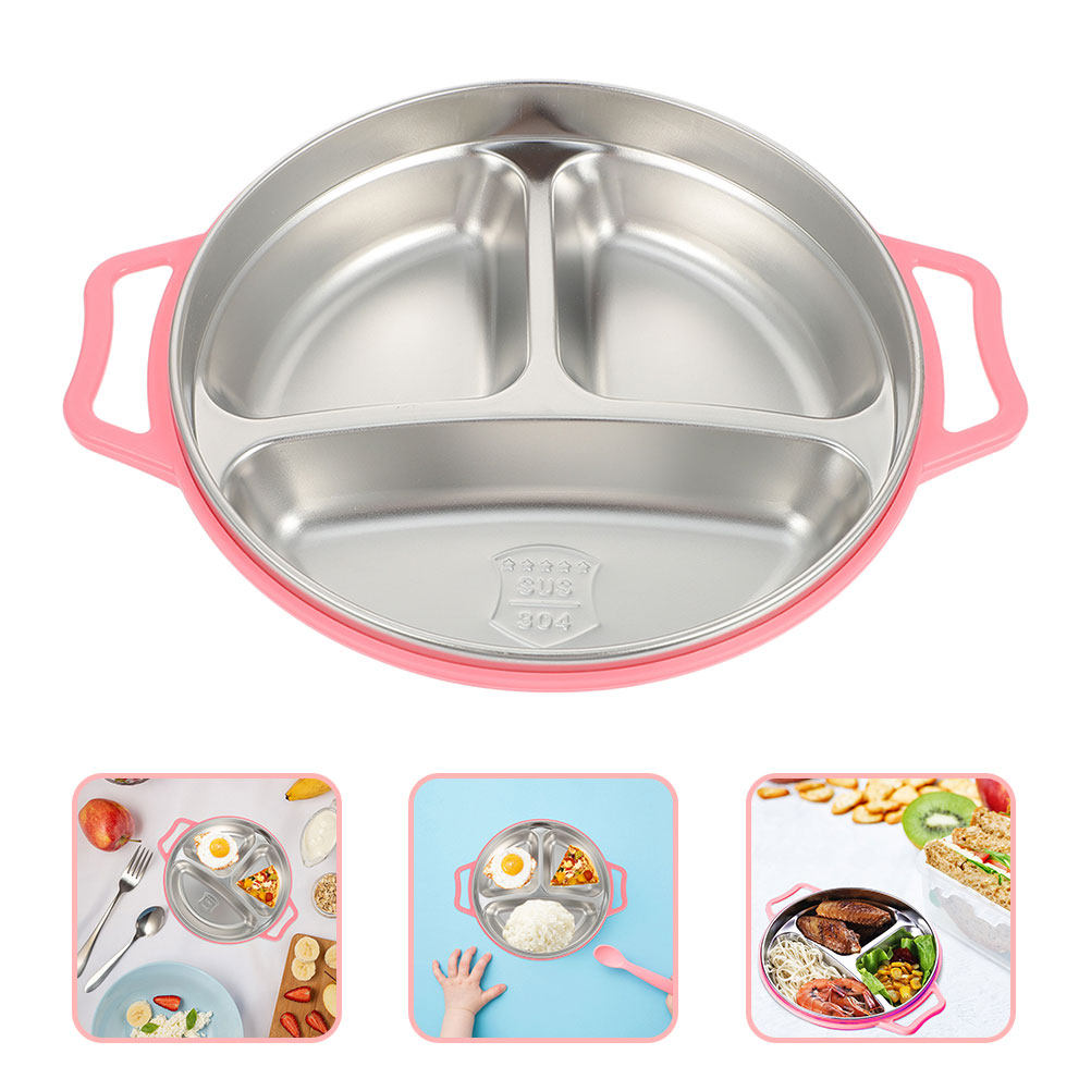 Compartment Food Plate Stainle - Meal Prep For Weight Loss 评论和价格
