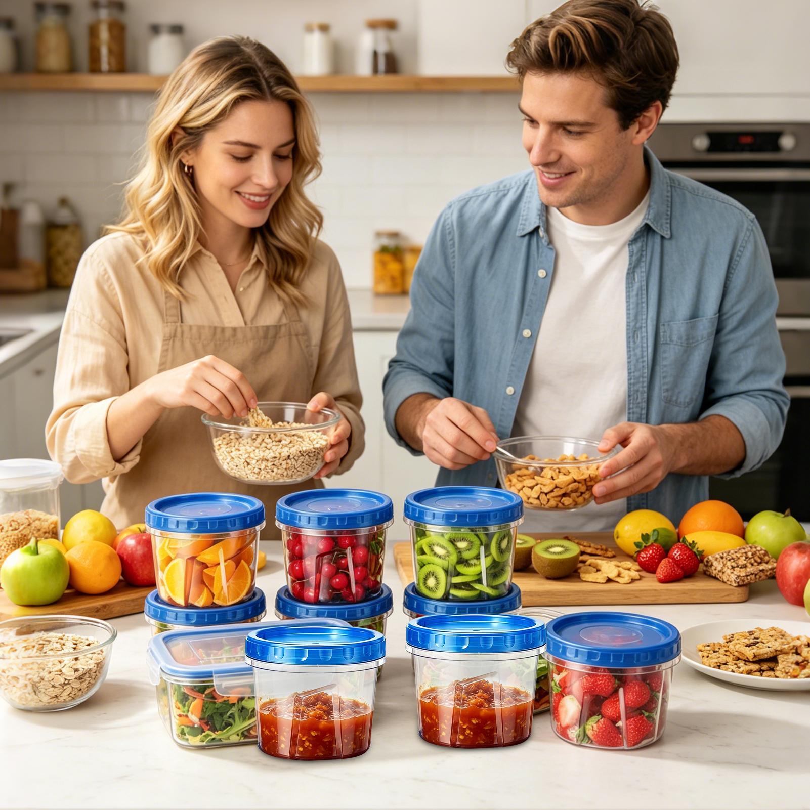 Freezer Storage Containers 16o - Meal Prep Box 评论和价格